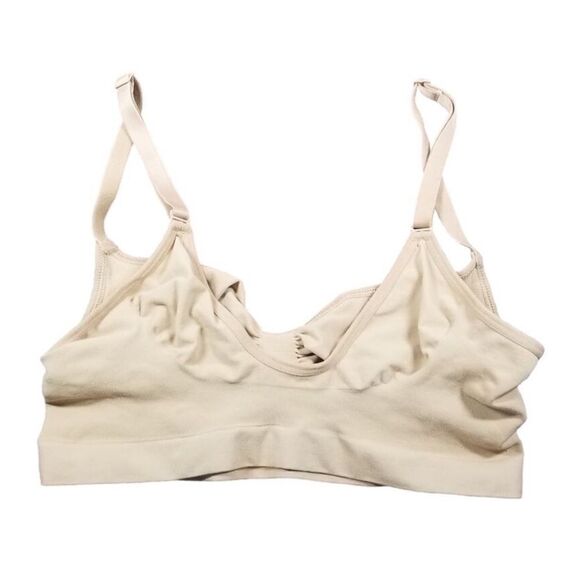 SKIMS Seamless Sculpt Bralette In Onyx Black Bra Sport Athletic Casual Bra - Picture 7 of 7